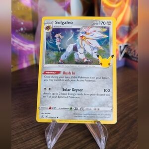 Solgaleo 021/025 Pokemon TCG 25th Celebration Holo Rare